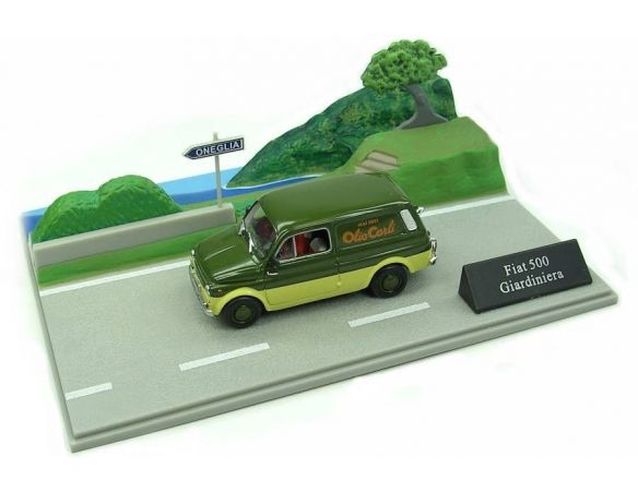 500 005BIS FIAT 500 GIARDINIERA OLIO CARLI 1/43 Modellino