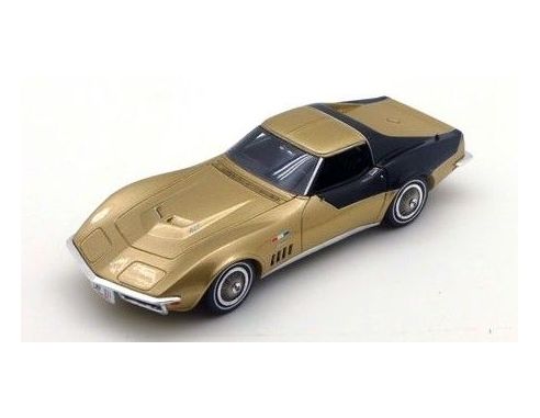 True Scale Miniatures TSM144317 CHEVROLET CORVETTE STINGRAY 1969 ASTROVETTE APOLLO 12 GOLD 1:43 Modellino