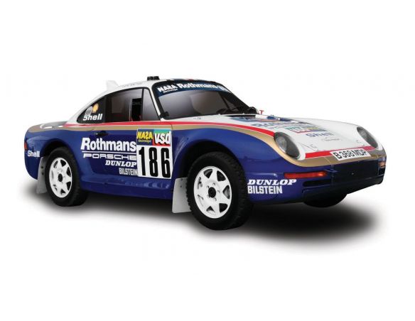 True Scale Miniatures TSM121807R PORSCHE 959/50 N.186 WINNER PARIS-DAKAR 1986 METGE-LEMOYNE 1:18 Modellino
