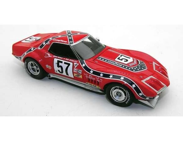 True Scale Miniatures TSM124319 CHEVROLET CORVETTE L88 N.57 4th SEBRING 1972 HEINZ-JOHNSON 1:43 Modellino