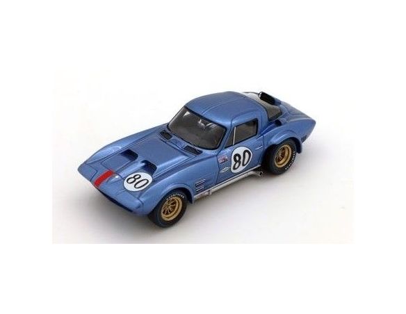 True Scale Miniatures TSM124323 CHEVROLET GRAND SPORT COUPE' N.80 NASSAU SPEEDWEEK 1963 D.THOMPSON 1:43 Modellino