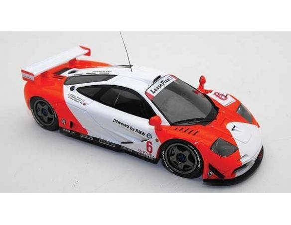 True Scale Miniatures TSM124337 MC LAREN F1 GTR N.6 BPR ZHUHAI 1996 RAPHANEL-BRABHAM 1:43 Modellino