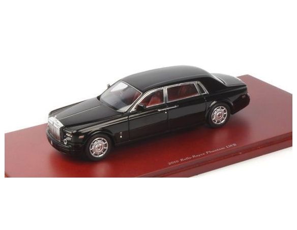 True Scale Miniatures TSM124367 ROLLS ROYCE PHANTOM LWB 2010 BLACK 1:43 Modellino