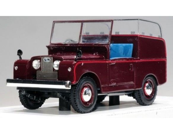 True Scale Miniatures TSM124379 LAND ROVER SERIES I 1954 DARK AMARANT 1:43 Modellino