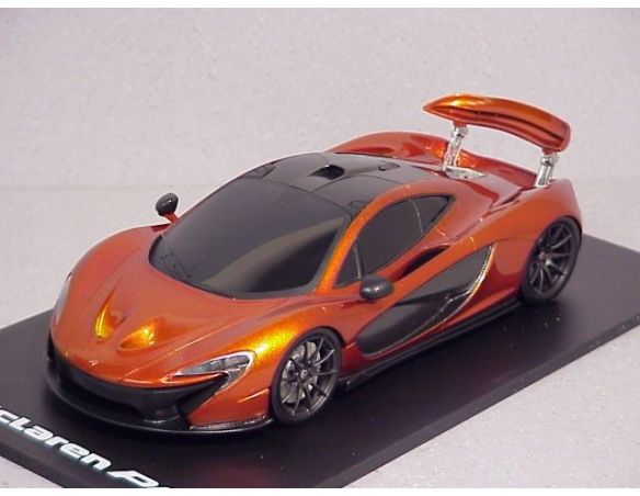 True Scale Miniatures 131803R MCLAREN P1 RACE MODEL 1/18 Modellino