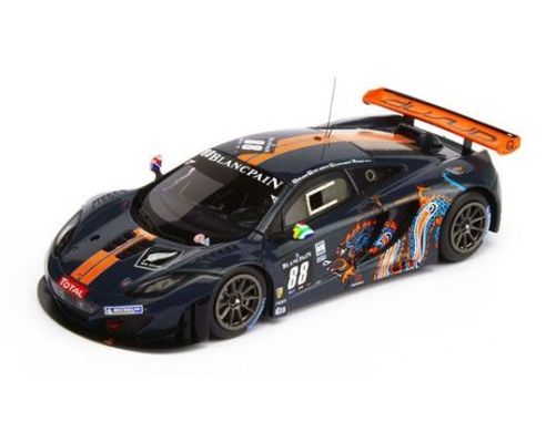 True Scale Miniatures TSM134332 MC LAREN MP4-12C GT3 N.88 SPA 2012 1:43 Modellino