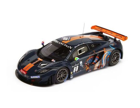 True Scale Miniatures TSM134332 MC LAREN MP4-12C GT3 N.88 SPA 2012 1:43 Modellino