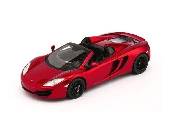 True Scale Miniatures TSM134334 MC LAREN MP4-12C SPIDER 2013 METALLIC RED 1:43 Modellino