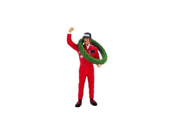 True Scale Miniatures TSM13AC01 FIGURA M.ANDRETTI 1977 1:18 Modellino
