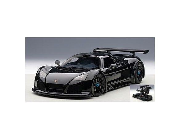 Auto Art / Gateway AA71301 GUMPERT APOLLO S 2008 BLACK 1:18 Modellino