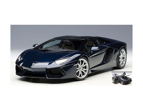 Auto Art / Gateway AA74698 LAMBORGHINI AVENTADOR LP700-4 ROADSTER 2013  BLUE 1:18 Modellino
