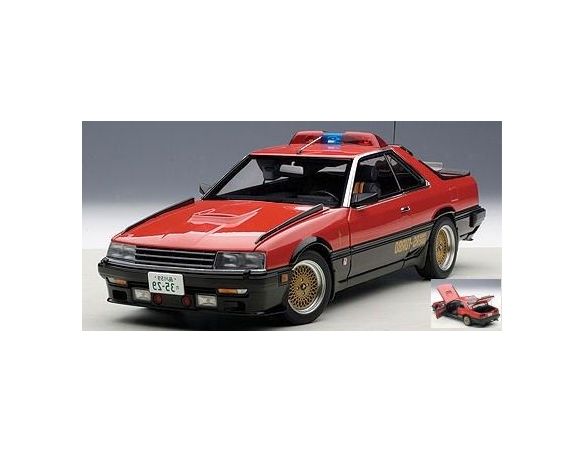 Auto Art / Gateway AA77424 NISSAN SKYLINE (DR30) SEIBU-KEISATSU MACHINE RS-1 1:18 Modellino