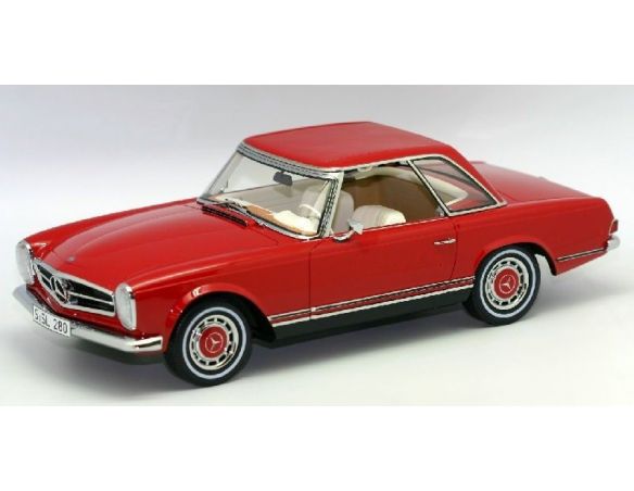 Premium Classixx PREM40001 MERCEDES 280 SL PAGODA (W113) HARDTOP 1968 RED 1:12 Modellino
