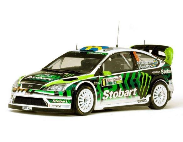 SunStar SS3951 FORD FOCUS N.6 7th RALLY BULGARIA 2010 P.G.ANDERSSON-J.ANDERSSON 1:18 Modellino