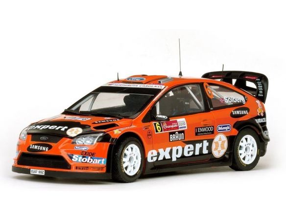SunStar SS3952 FORD FOCUS N.6 6th MEXICO 2010 H.SOLBERG-I.MINOR 1:18 Modellino