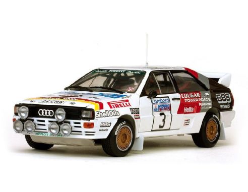 SunStar SS4240 AUDI QUATTRO A2 N.3 2nd RAC RALLY H.MIKKOLA-A.HERTZ 1:18 Modellino