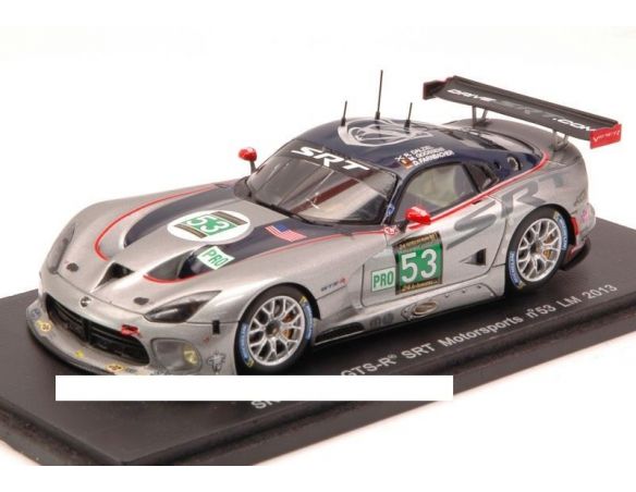 Spark Model S3766 SRT VIPER GTS-R N.53 25th LM 2013 DALZIEL-FARNBACHER-GOOSSENS 1:43 Modellino