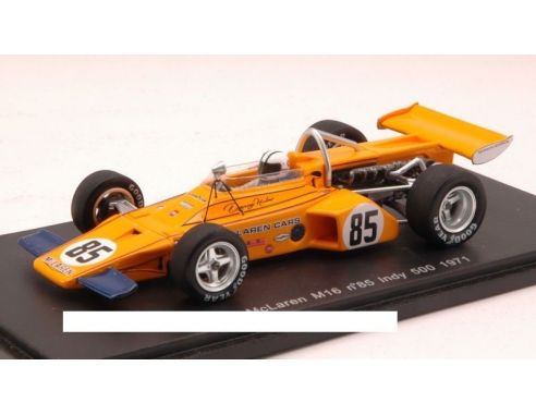 Spark Model S3139 MC LAREN M16 N.85 INDY 500 1971 D.HULME 1:43 Modellino
