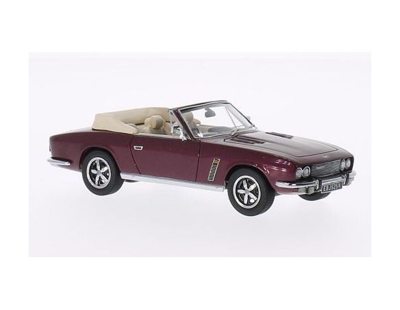 Neo Scale Models NEO43399 JENSEN INTERCEPTOR SIII 1975 DARK RED METALLIC 1:43 Modellino