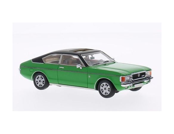Neo Scale Models NEO49525 FORD GRANADA MK1 COUPE' 1972 GREEN/BLACK 1:43 Modellino