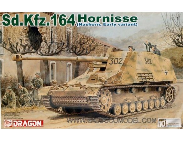 Dragon D6165 SD KFZ 164 HORNISSE KIT 1:35 Modellino