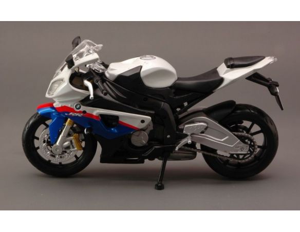 Maisto MI10042W BMW S 1000 RR WHITE 1:12 Modellino