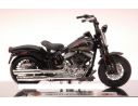 Maisto MI09190 HARLEY DAVIDSON FLSTSB CROSS BONES 2008 MATT BLACK 1:18 Modellino