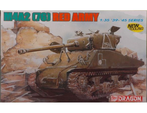 Dragon D6188 M 4 A 2 (76) RED ARMY KIT 1:35 Modellino