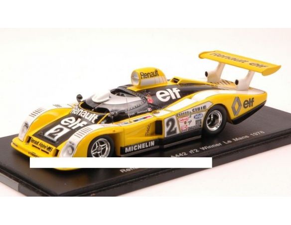 Spark Model S43LM78 RENAULT-ALPINE A442 N.2 WINNER LM 1978 D.PIRONI-J.P.JAUSSAUD 1:43 Modellino