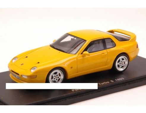 Spark Model S3456 PORSCHE 968 TURBO S 1993 YELLOW 1:43 Modellino