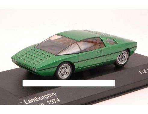White Box WB106 LAMBORGHINI BRAVO 1974 METALLIC GREEN 1:43 Modellino