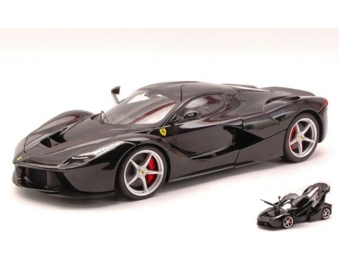 Hot Wheels HWBCT80 FERRARI LA FERRARI 2013 BLACK 1:18 (SENZA SCATOLA SERIGRAFATA ESTERNA) Modellino