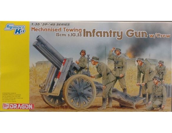 Dragon D6261 MECHANISED TOWING 15 cm KIT 1:35 Modellino
