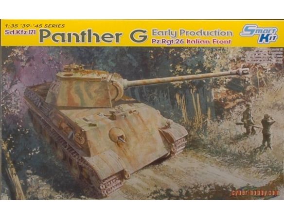 Dragon D6267 PANTHER G ITALIAN FRONT KIT 1:35 Modellino