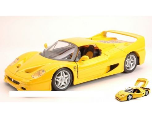 BBURAGO BU26010Y FERRARI F50 1995 YELLOW 1:24 Modellino