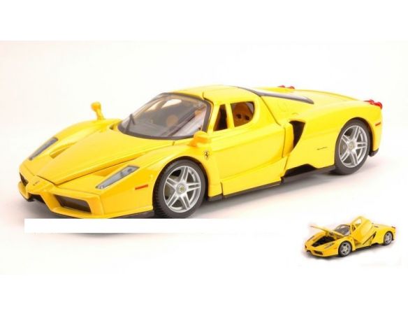 Bburago BU26006Y FERRARI ENZO 2002 YELLOW 1:24 Modellino
