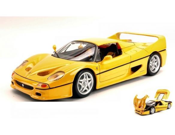 Bburago BU16004Y FERRARI F50 1995 YELLOW 1:18 Modellino