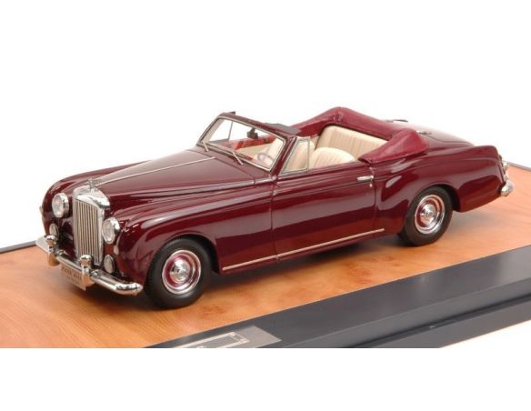 Matrix MX10201-041 BENTLEY S1 CONTINENTAL DHC PARK WARD 1956 BORDEAUX ED.LIM.PCS 408 1:43 Modellino