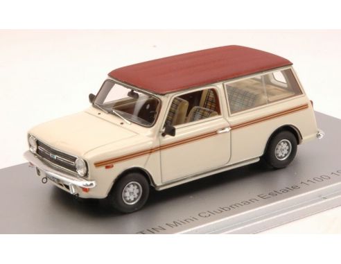 Kess Model KS43025000 MINI CLUBMAN ESTATE 1100 1981 BEIGE/BROWN ED.LIM.PCS 175 1:43 Modellino