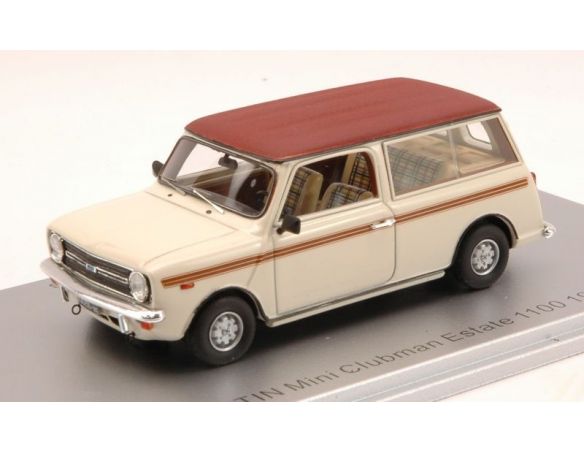 Kess Model KS43025000 MINI CLUBMAN ESTATE 1100 1981 BEIGE/BROWN ED.LIM.PCS 175 1:43 Modellino