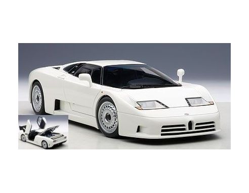 AUTOART AA70978 BUGATTI EB110 GT 1995 WHITE 1:18 Modellino