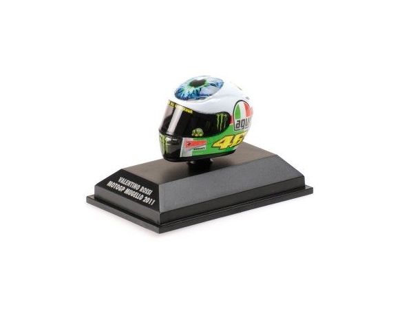 Minichamps PM398110086 CASCO V.ROSSI MUGELLO 2011 1:8 Modellino