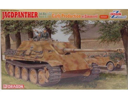 Dragon D6494 JAGDPANTHER AUSF G 1 W/ZIMM.KIT 1:35 Kit Mezzi Militari