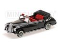 Minichamps PM437032130 MERCEDES 300 CABRIO W186 1952 BLACK 1:43 Modellino