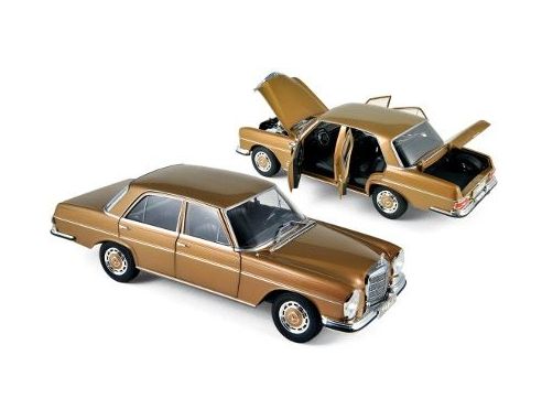 Norev NV183531 MERCEDES 280 SE SEDAN 1968 GOLD MET. 1:18 Modellino
