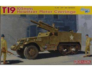 Dragon D6496 T 19 HOWITER MOTOR CARRIAGE KIT 1:35 Modellino