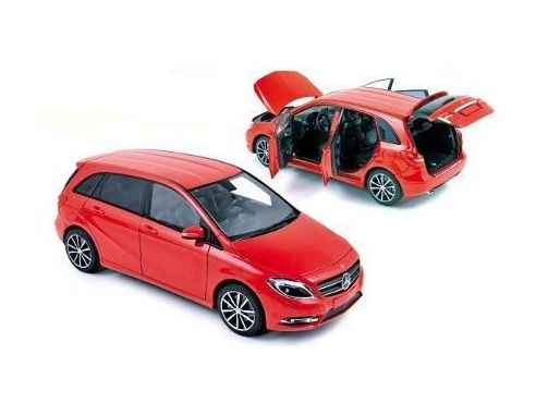Norev NV183559 MERCEDES B180 2011 RED 1:18 Modellino