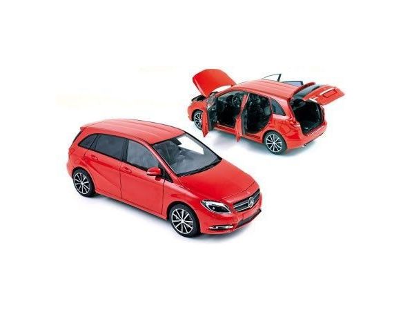 Norev NV183559 MERCEDES B180 2011 RED 1:18 Modellino