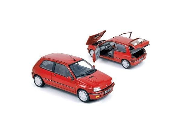Norev NV185231 RENAULT CLIO 16S 1991 RED 1:18 Modellino