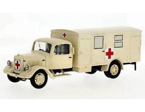 Premium Classixx PREM18326 MERCEDES L3000 1937 AMBULANCE RED CROSS 1:43 Modellino